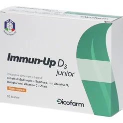 Immun Up D3 Junior Integratore per Bambini 10 Bustine