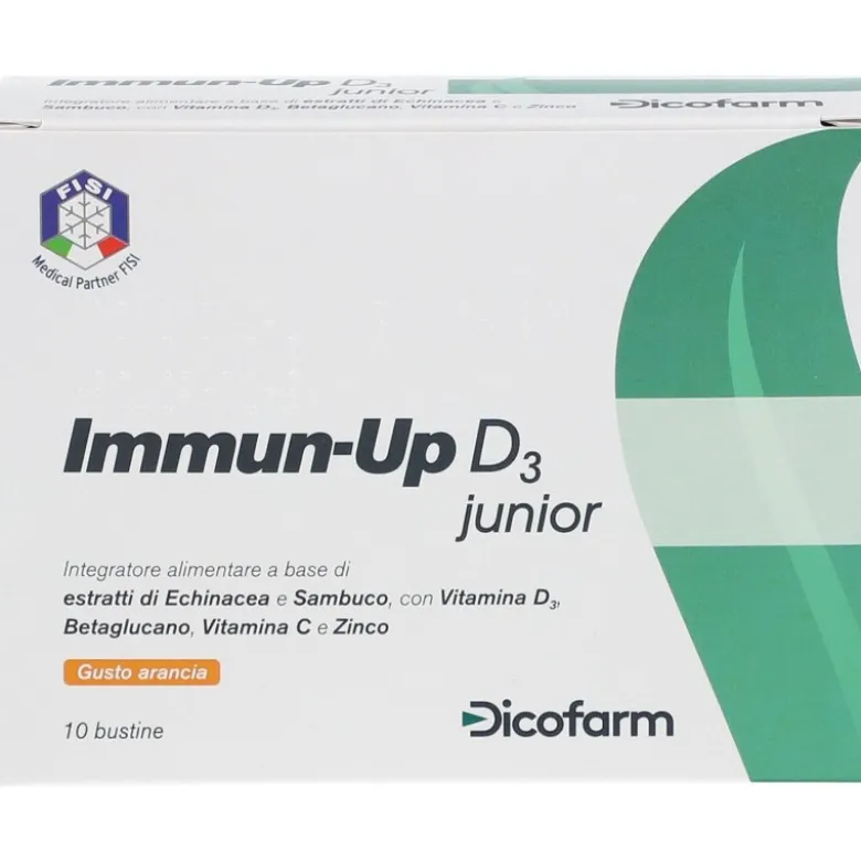 Immun Up D3 Junior Integratore per Bambini 10 Bustine