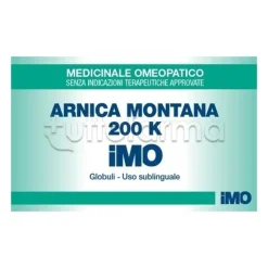 IMO Arnica Montana 200K Globuli Medicinale Omeopatico 4 Tubi Monodose