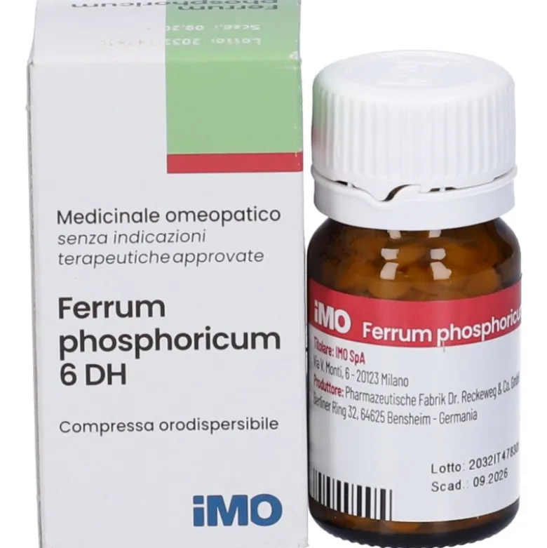 Imo Ferrum Phosphoricum 6dh 200 Compresse