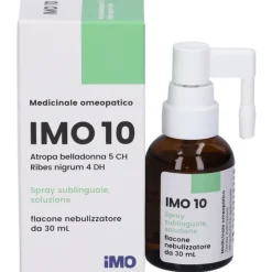 IMO 10 Spray Sublinguale Omeopatico per Mal di Gola 30ml