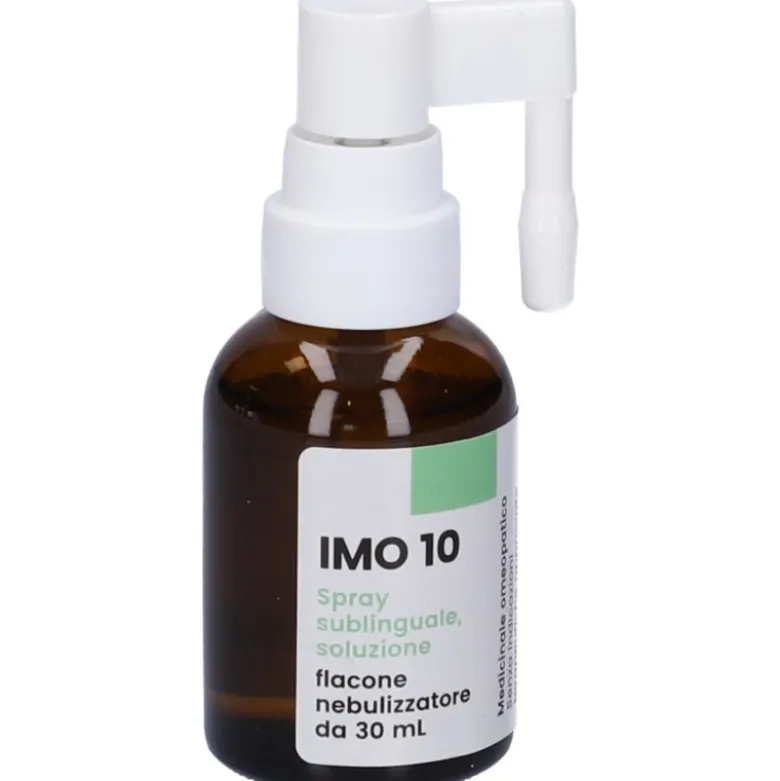 IMO 10 Spray Sublinguale Omeopatico per Mal di Gola 30ml