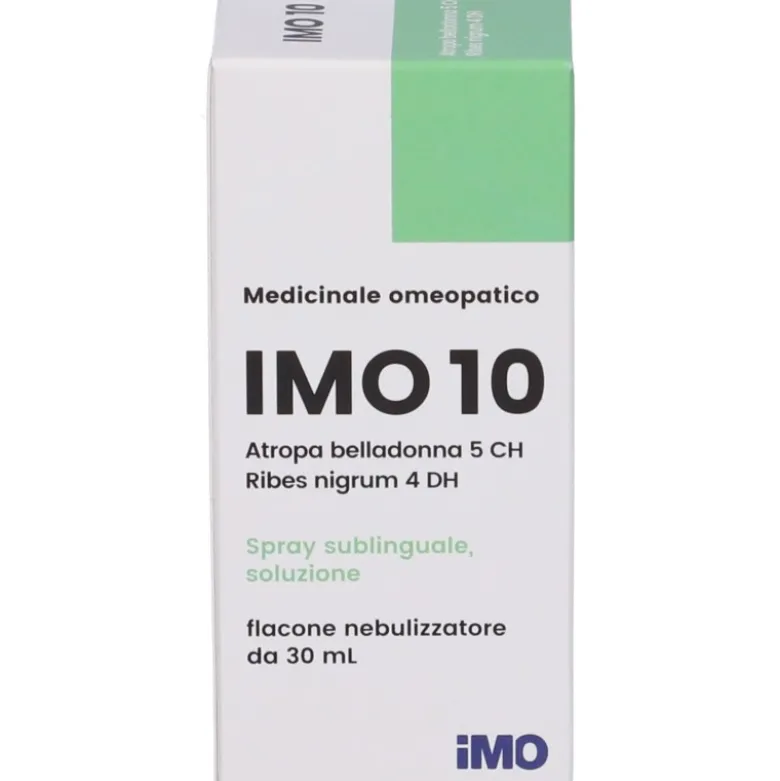 IMO 10 Spray Sublinguale Omeopatico per Mal di Gola 30ml