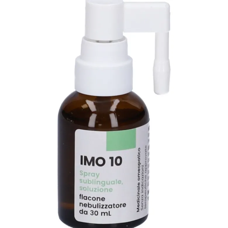 IMO 10 Spray Sublinguale Omeopatico per Mal di Gola 30ml