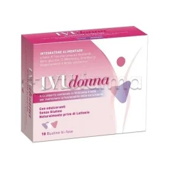 Infarma Ivu Donna Integratore per le Vie Urinarie 10 Bustine