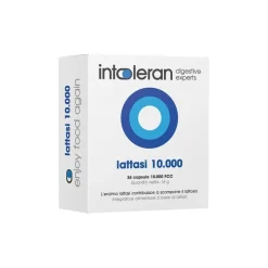 Intoleran Lattasi 10.000 per Digestione Lattosio 36 Capsule
