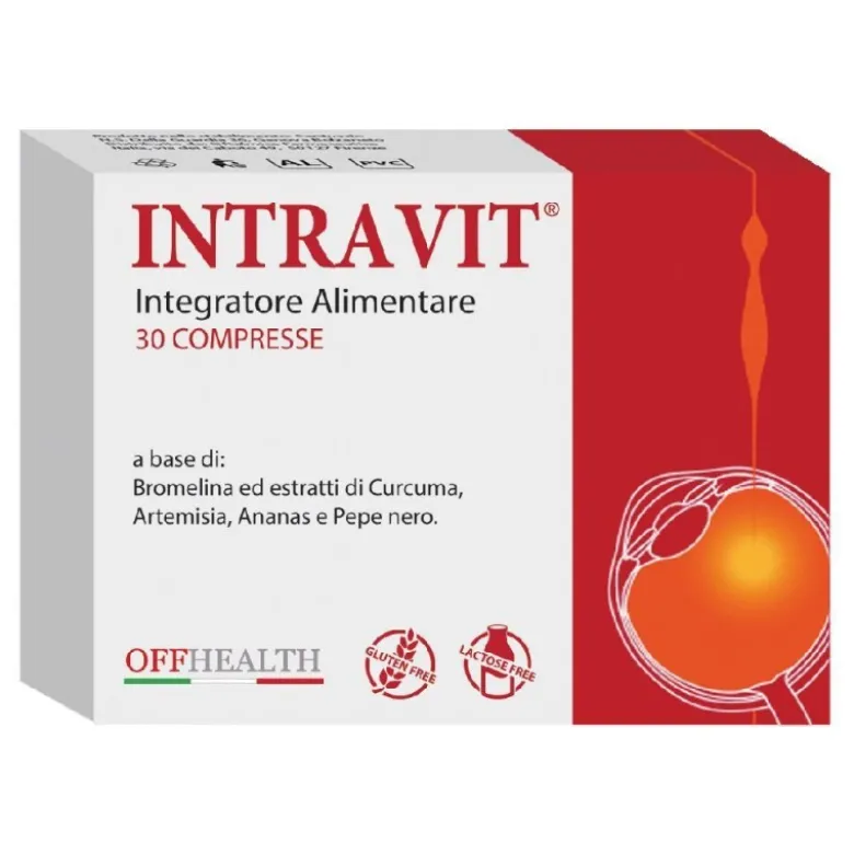Intravit Integratore per Benessere Occhi e Vista 30 Compresse