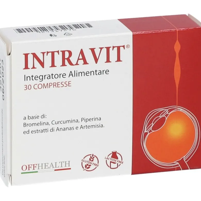 Intravit Integratore per Benessere Occhi e Vista 30 Compresse
