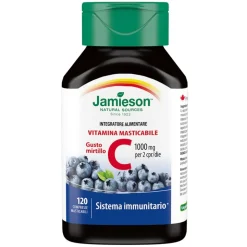 Jamieson Vitamina C 1000 Mirtillo Integratore Energizzante 120 Compresse