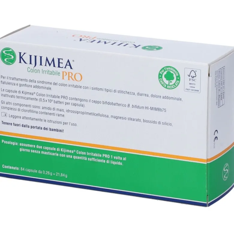 Kijimea Colon Irritabile Pro per Problemi Intestinali 84 Capsule
