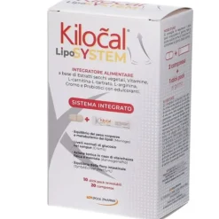 Kilocal Lypo System Integratore Controllo Peso 20 Compresse + 10 Bustine Orosolubili