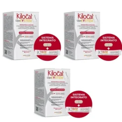 Kilocal Lypo System per Equilibrio Peso Corporeo 20 Compresse + 10 Stick Orosolubili 3 Pezzi