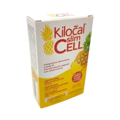 Kilocal Slim Cell Integratore Snellente Anticellulite Gusto Ananas 10 Stick
