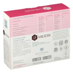 Kolinpharma Miledix Integratore per I Disturbi del Ciclo Mestruale 14 Bustine
