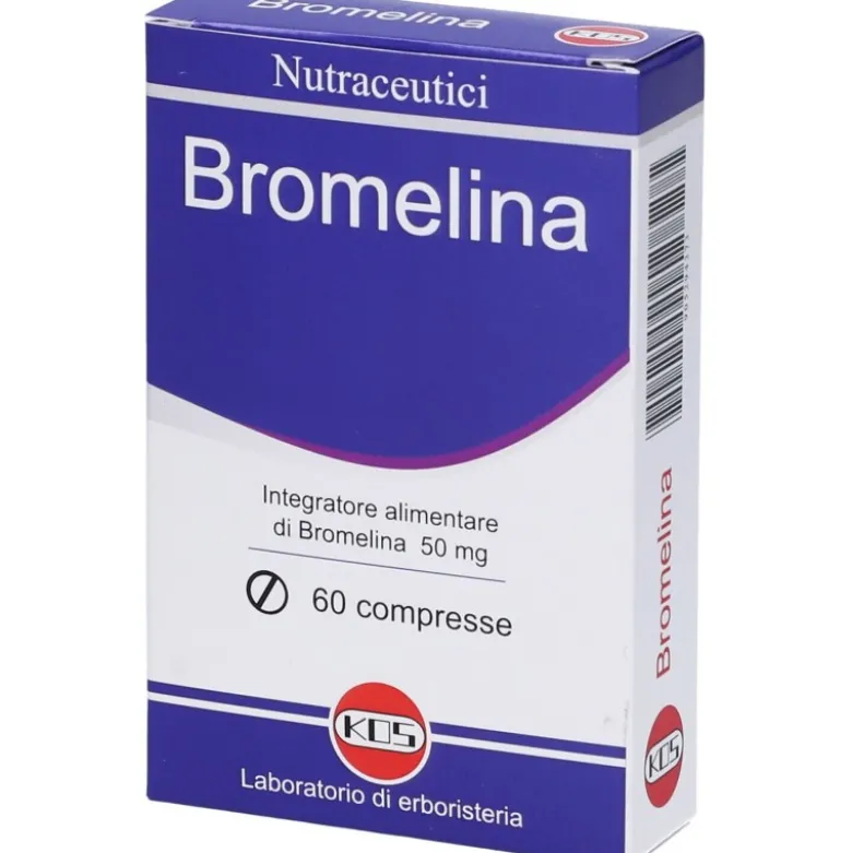 Kos Bromelina Integratore Drenante 60 Compresse