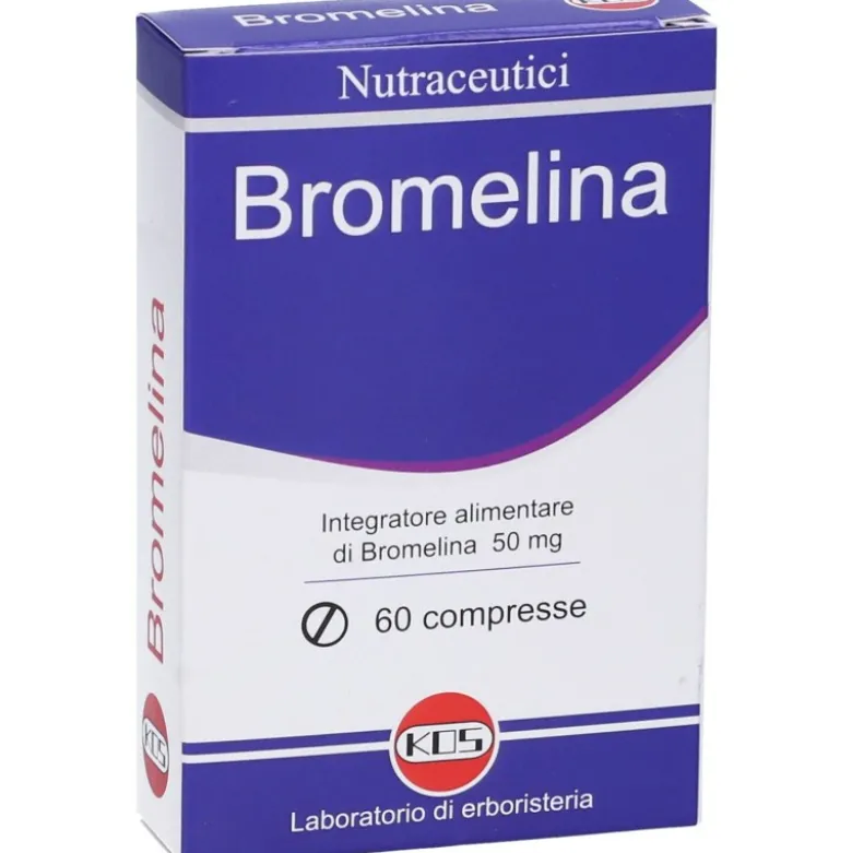 Kos Bromelina Integratore Drenante 60 Compresse