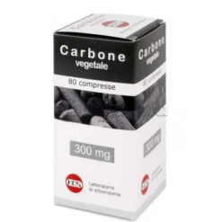 Kos Carbone Vegetale Integratore 80 Compresse