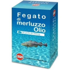 Kos Fegato Merluzzo Integratore per Circolazione 60 Perle