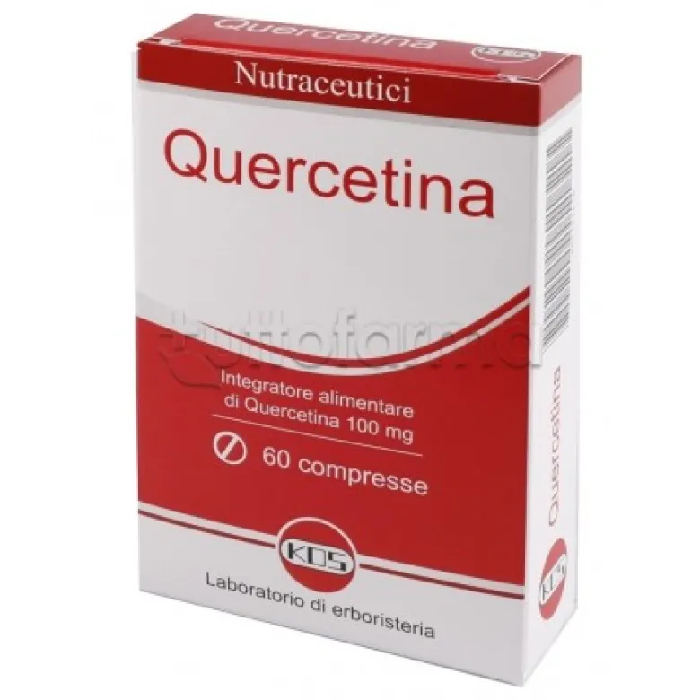 Kos Quercetina Integratore per Sistema Immunitario 60 Compresse