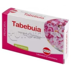 Kos Tabebuia Integratore per le Difese, Vie Respiratorie e Pressione Arteriosa 60 Compresse
