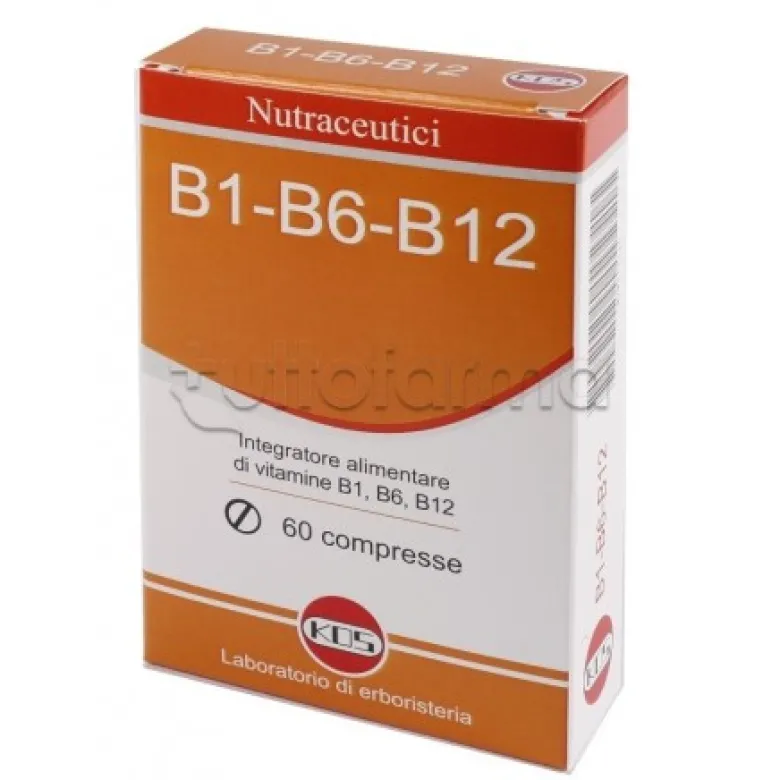 Kos Vitamine B1-B6-B12 Integratore 60 Compresse