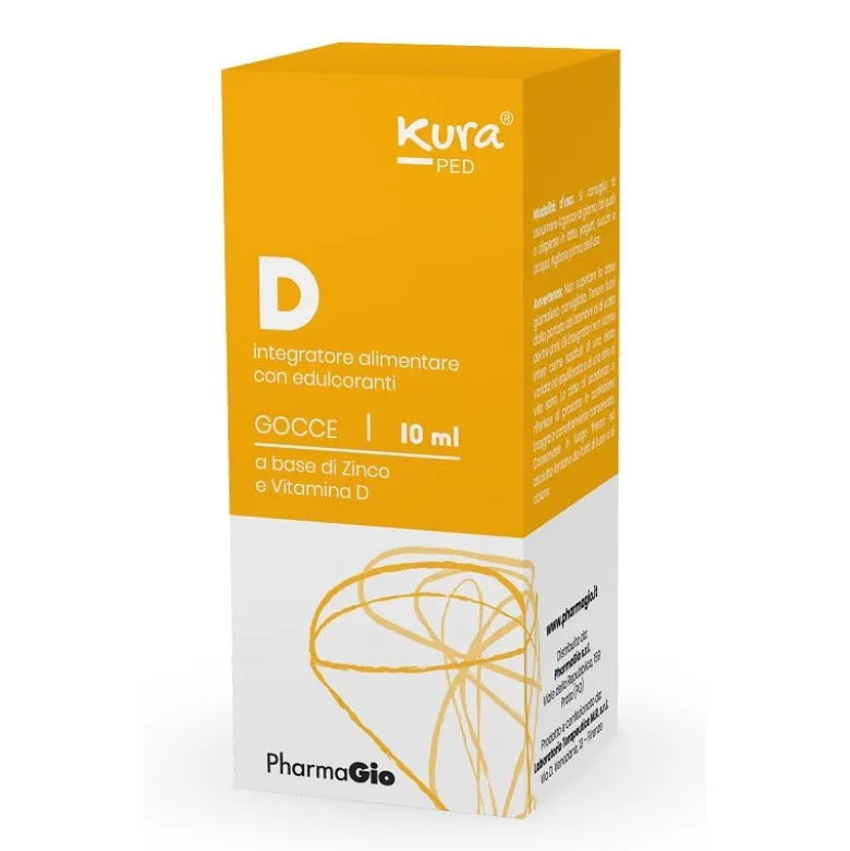Kura Ped D per Ossa e Sistema Immunitario 10ml