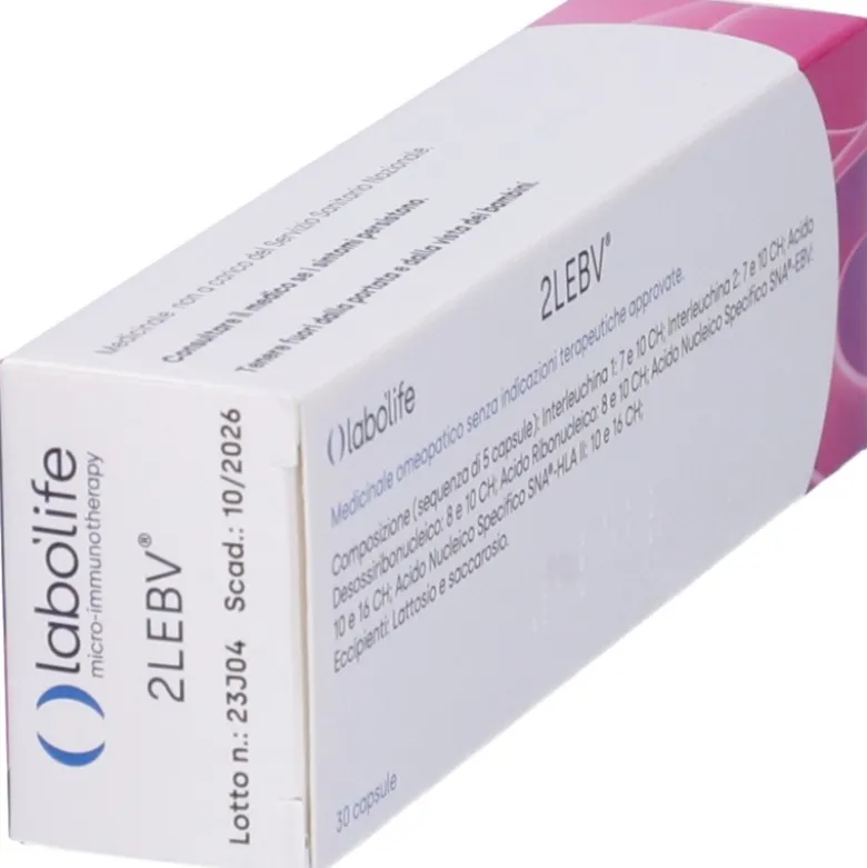 Labo'Life 2LEBV Medicinale Omeopatico 30 Capsule