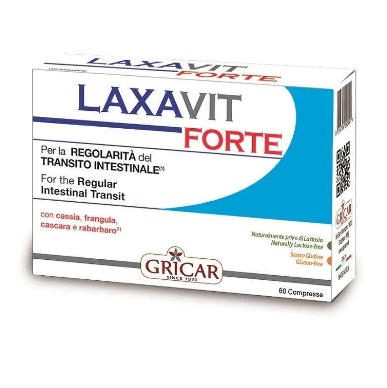 Laxavit Forte Integratore per Intestino 60 Compresse