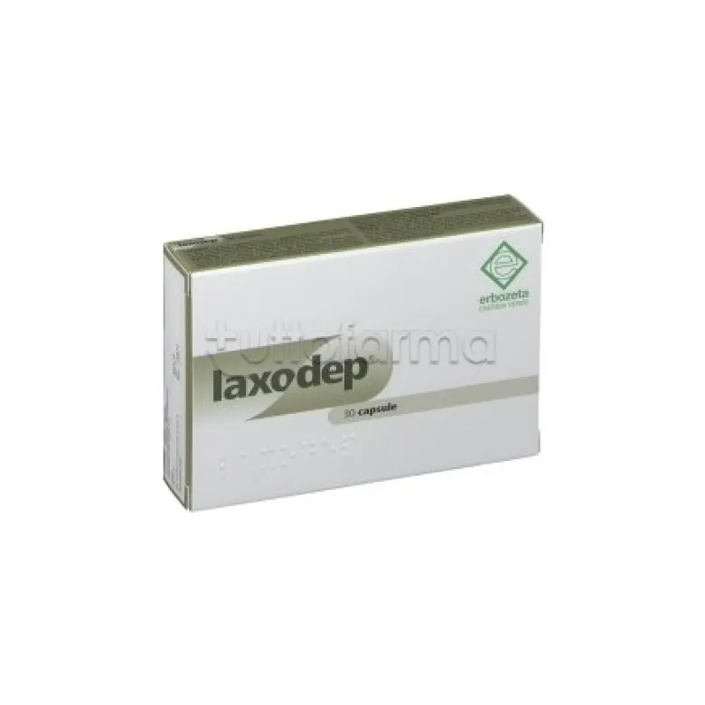 Laxodep Integratore per Stitichezza e Regolarità 30 Capsule