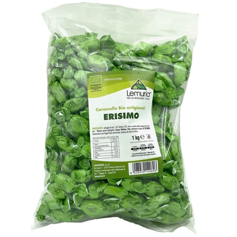 Lemuria Caramelle Erisimo Bio Gola e Voce 1 kg