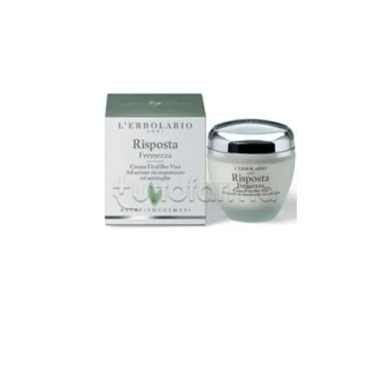 L'Erbolario Altafitocosmesi Risposta Fermezza Crema Viso effetto filler antiage vaso 50 ml