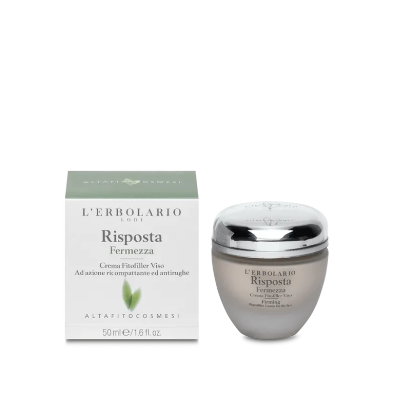 L'Erbolario Altafitocosmesi Risposta Fermezza Crema Viso effetto filler antiage vaso 50 ml