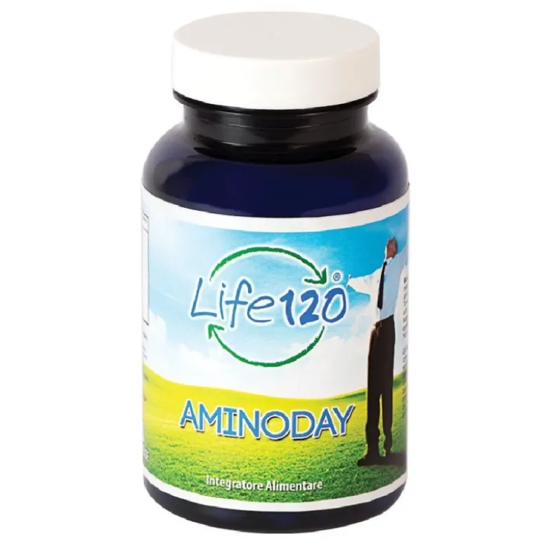 Life120 Aminoday Integratore di Aminoacidi 90 Compresse