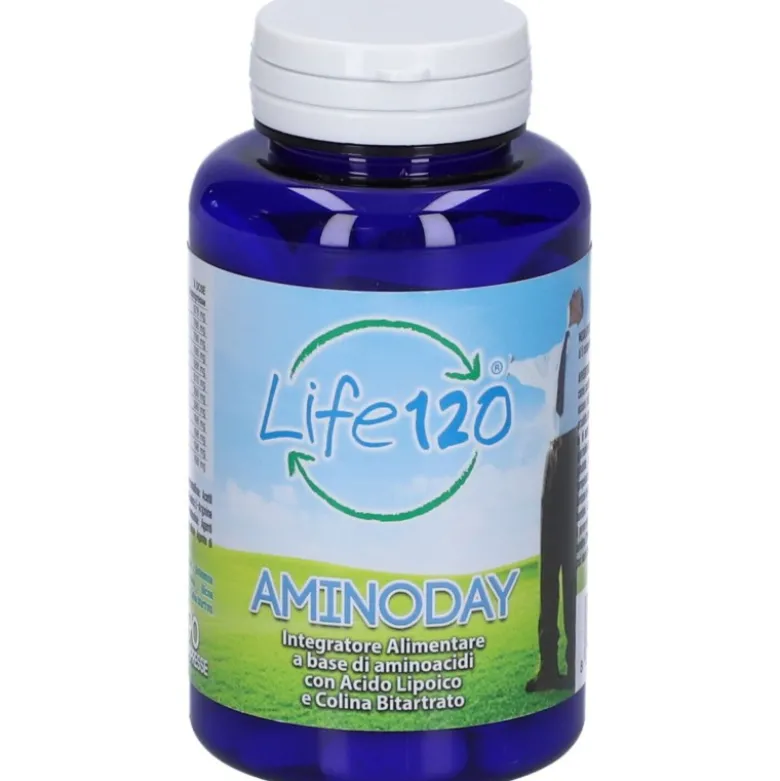 Life120 Aminoday Integratore di Aminoacidi 90 Compresse