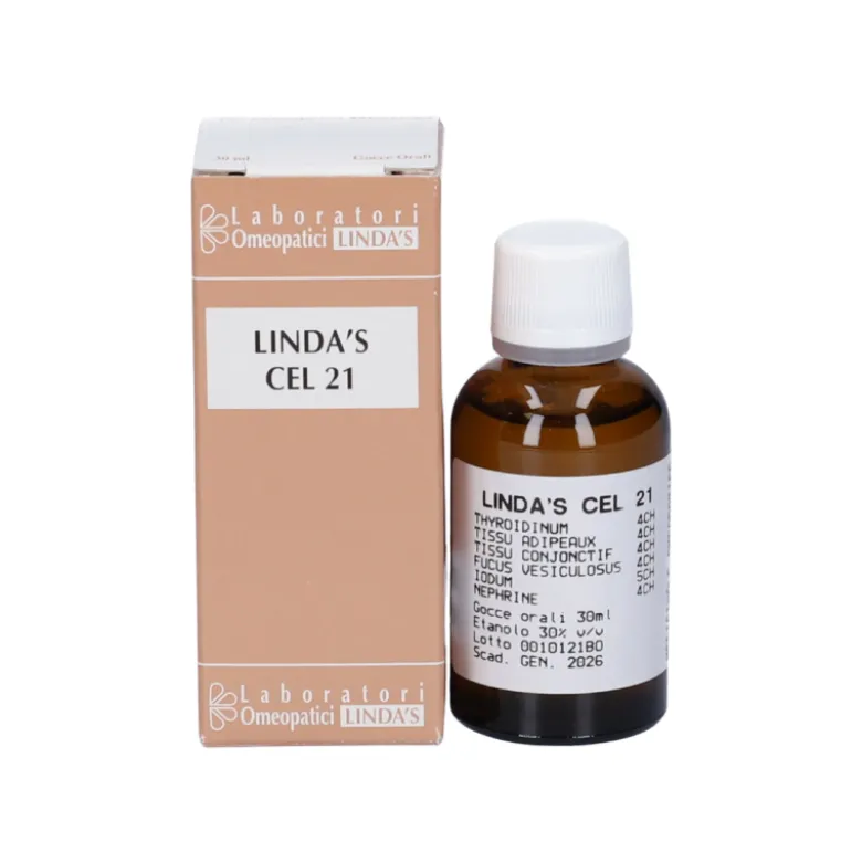 Linda's Cel 21 Gocce Omeopatiche 30ml