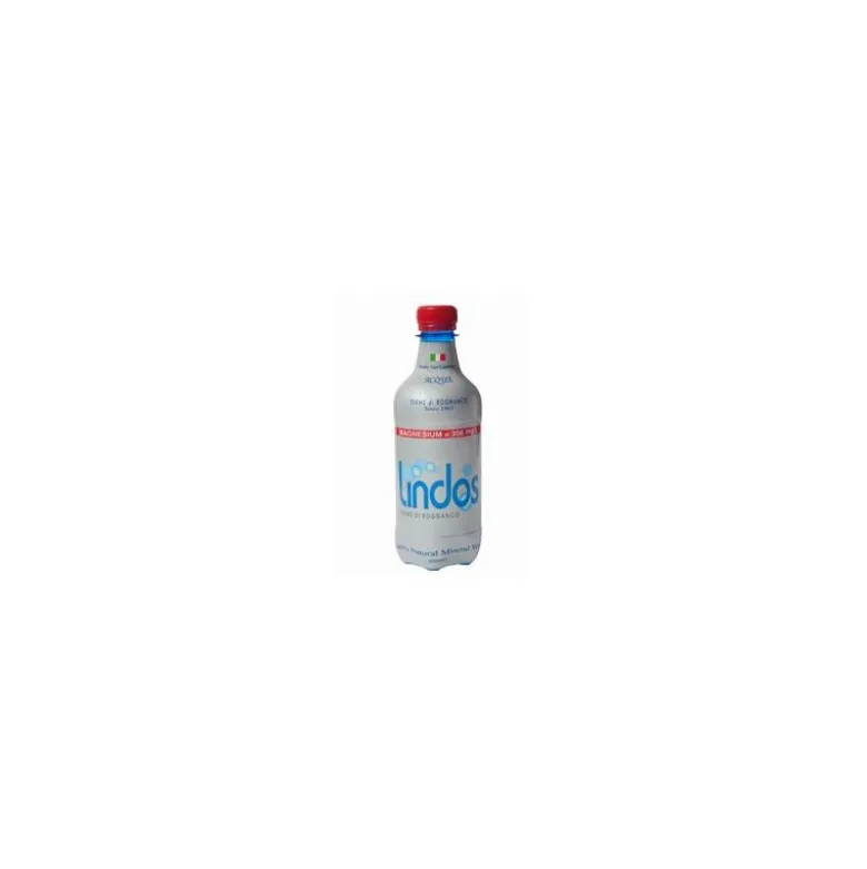 Lindos Acqua Minerale Effervescente Naturale 6 Bottiglie da 500 ml