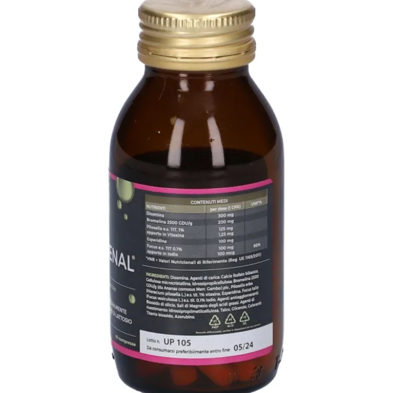 Lipodrenal per Drenaggio e Metabolismo 60 Compresse