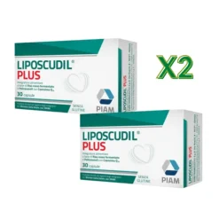 Liposcudil Plus Integratore per Colesterolo 30 Capsule - 2 Confezioni
