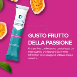 Liquid IV Hydration Multiplier Integratore Idratante con Vitamine 10 Stick Passion Fruit