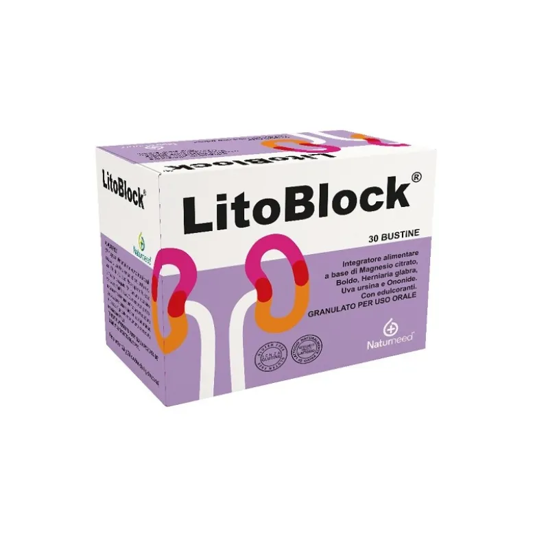 Litoblock per Benessere Vie Urinarie 30 Bustine