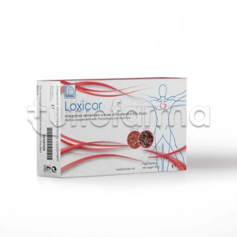 Logidex Loxicor Integratore per Colesterolo 20 Bustine