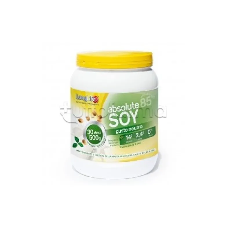 Longlife Absolute Soy Integratore con Proteine di Soia 500g