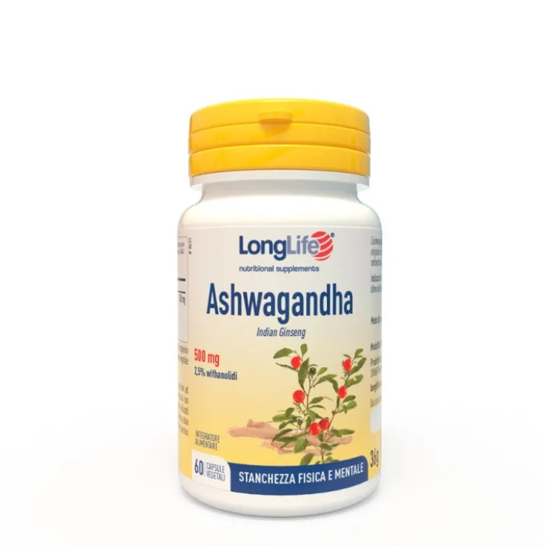 LongLife Ashwagandha 60 Capsule