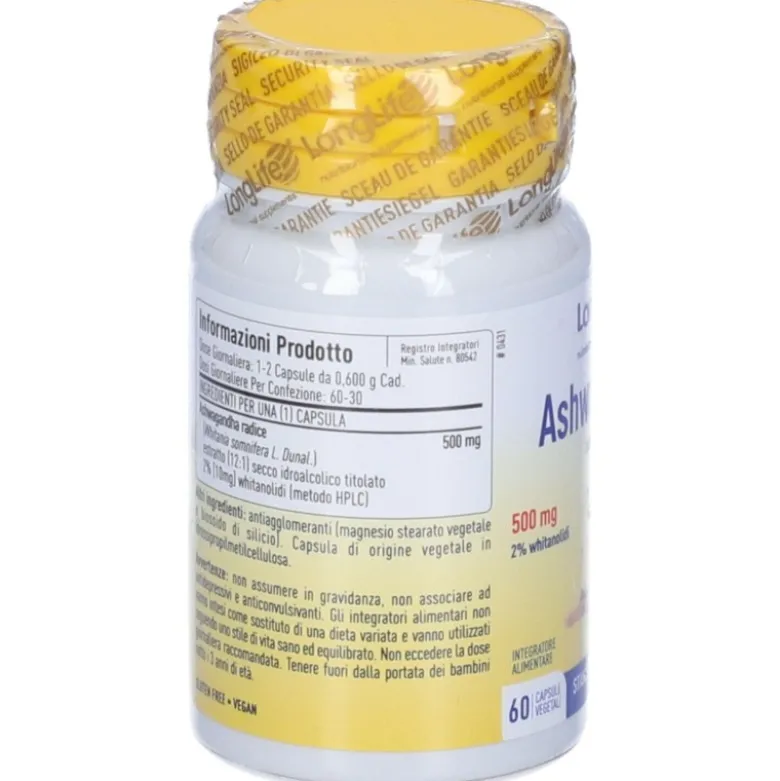LongLife Ashwagandha 60 Capsule