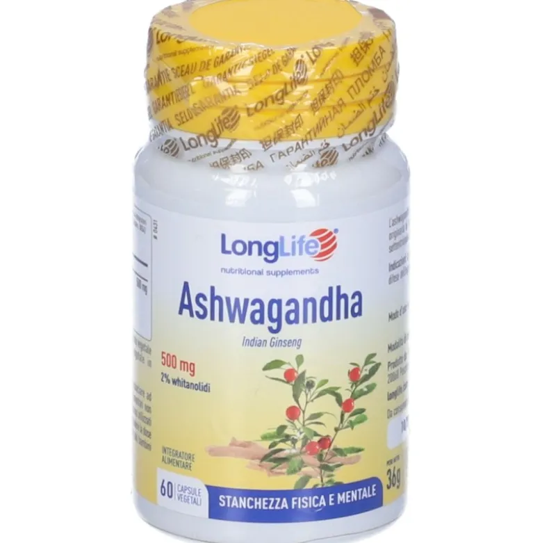 LongLife Ashwagandha 60 Capsule