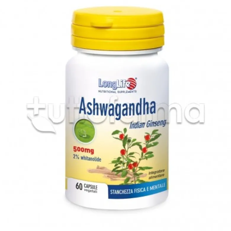 LongLife Ashwagandha 60 Capsule