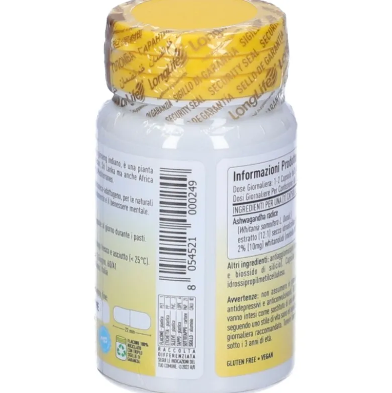 LongLife Ashwagandha 60 Capsule