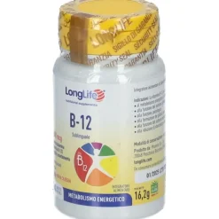 Longlife B12 1000mcg Integratore con Vitamina B 60 Tavolette