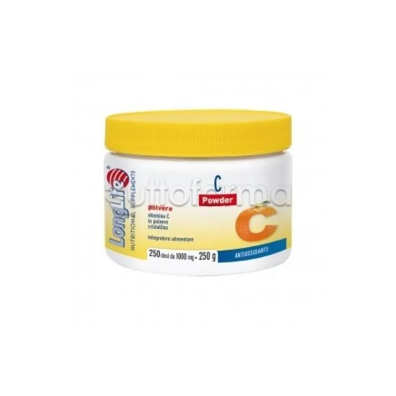 Longlife C Powder Integratore di Vitamina C 250g