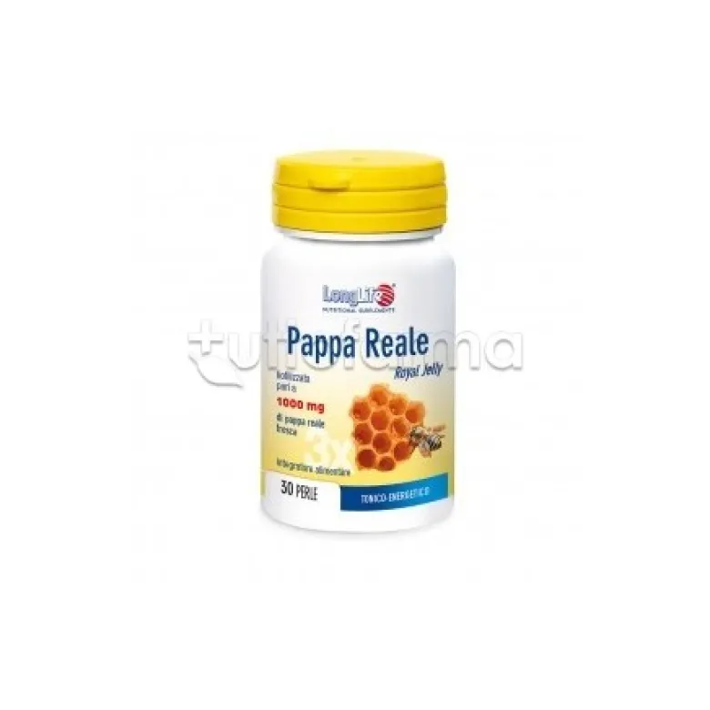 Longlife Pappa Reale Integratore Energetico 30 Perle